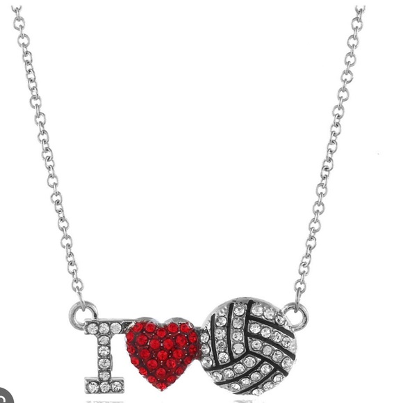 Volleyball Necklace - Picture 1 of 1